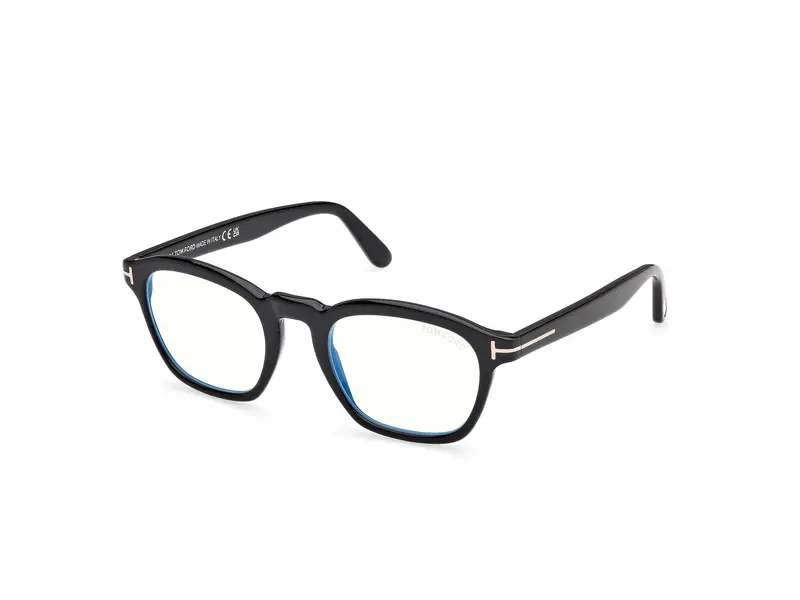 TOM FORD Uomo FT6033-B 1 Montature da vista Acetato Nero  Rotonda Normale