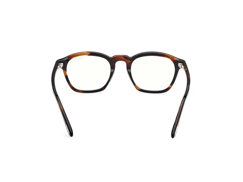 TOM FORD Uomo FT6033-B 56 Montature da vista Acetato Havana Rotonda Normale miniatura 3