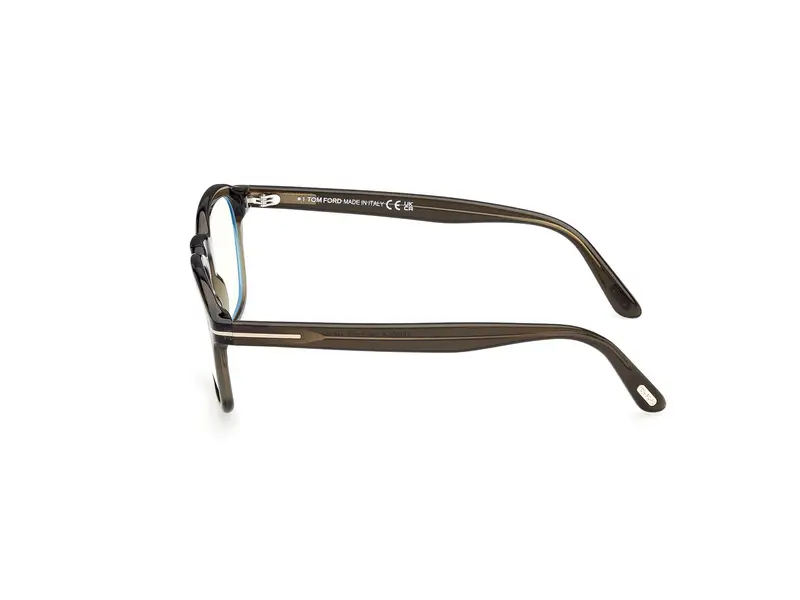 TOM FORD Uomo FT6033-B 96 Montature da vista Acetato Verde Rotonda Normale miniatura 2