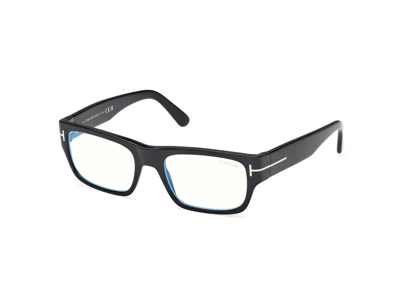 TOM FORD Uomo FT6034-B 1 Montature da vista Acetato Nero  Squadrata Normale
