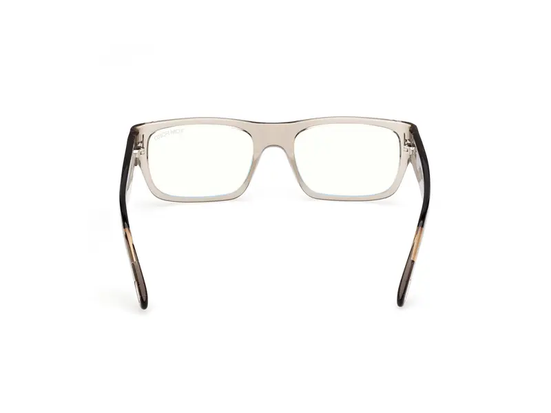 TOM FORD Uomo FT6034-B 51 Montature da vista Acetato Grigio Squadrata Normale miniatura 3
