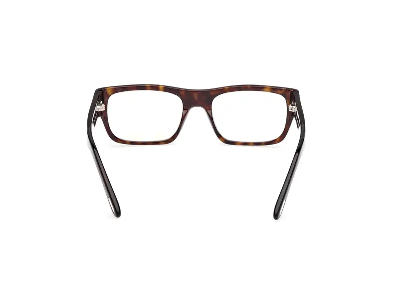 TOM FORD Uomo FT6034-B 52 Montature da vista Acetato Havana Squadrata Normale miniatura 3
