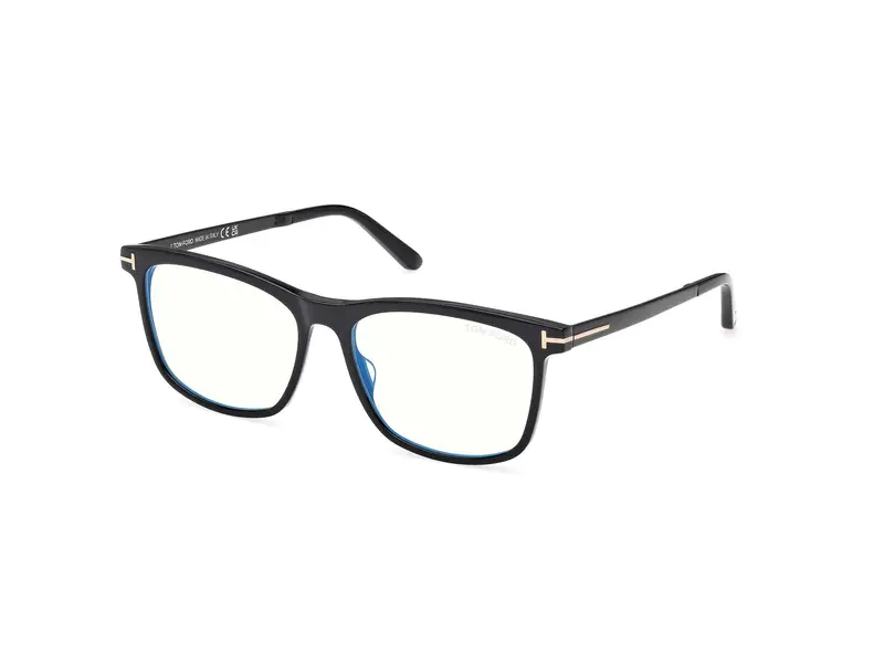 TOM FORD Uomo FT6038-B 1 Montature da vista Acetato Nero  Squadrata Normale