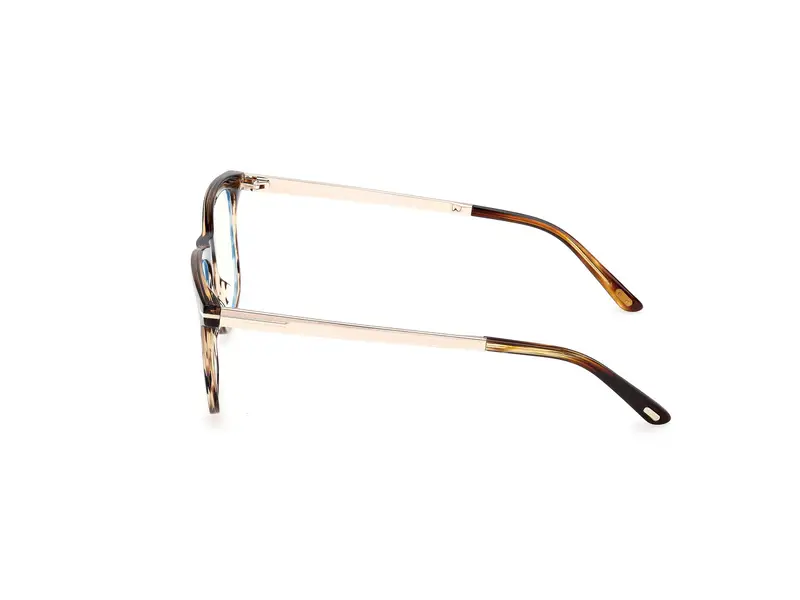 TOM FORD Uomo FT6038-B 55 Montature da vista Acetato Havana Squadrata Normale miniatura 2