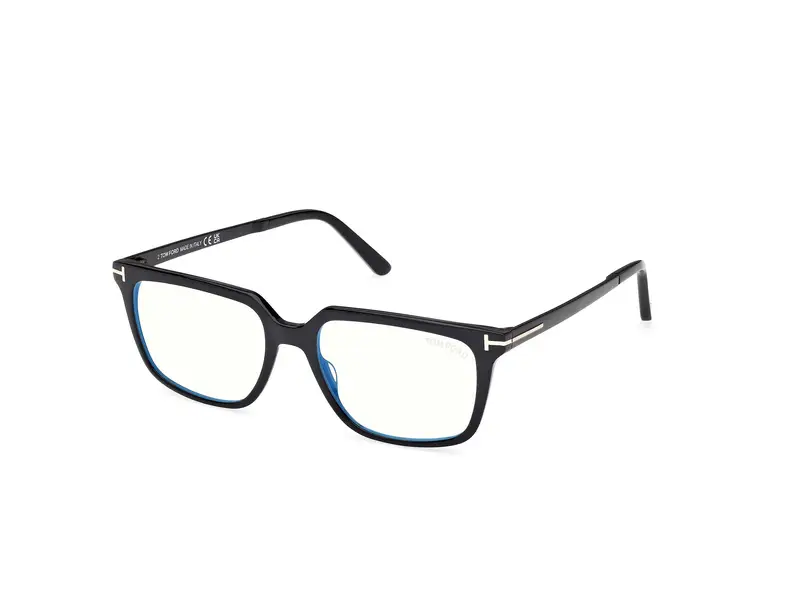 TOM FORD Uomo FT6039-B 1 Montature da vista Acetato Nero  Squadrata Normale