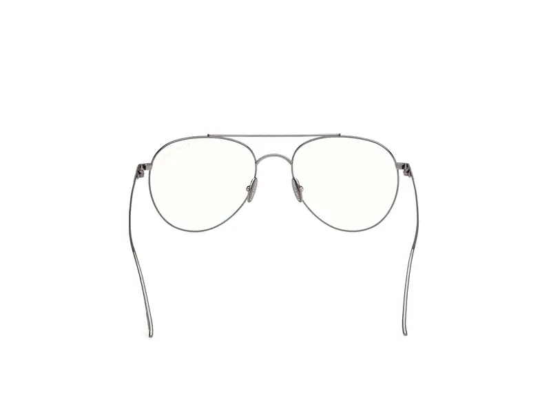 TOM FORD Uomo FT6040-B 8 Montature da vista Titanio Argento Pilot Normale miniatura 3