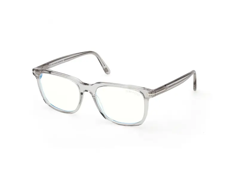 Uomo FT6080-B 020 Montature da vista Acetato Grigio Squadrata Normale