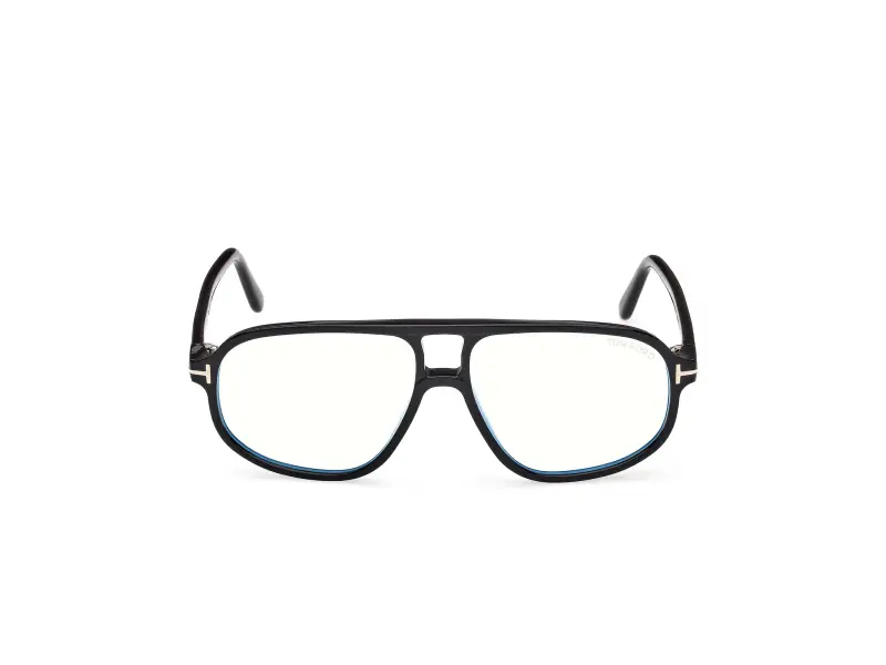 Uomo FT6082-B 001 Montature da vista Acetato Nero Squadrata Normale miniatura 2