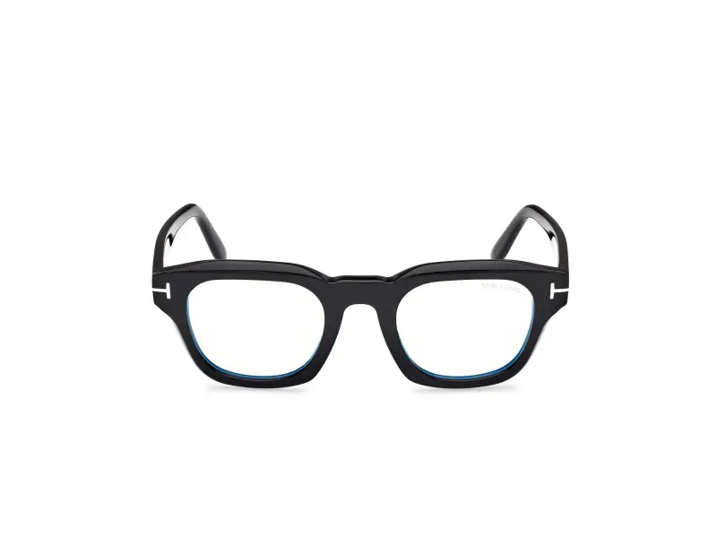 Uomo FT6083-B 001 Montature da vista Acetato Nero Squadrata Normale miniatura 2