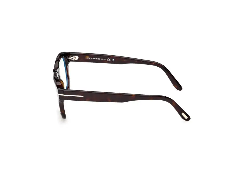 Uomo FT6083-B 052 Montature da vista Acetato Havana Squadrata Normale miniatura 3