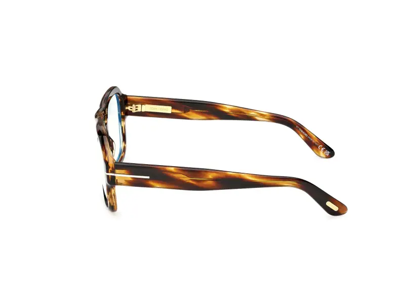 Uomo FT6085-B 055 Montature da vista Acetato Havana Squadrata Normale miniatura 3