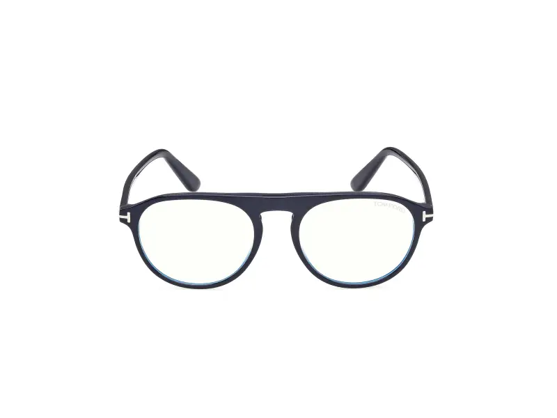 Uomo TOM FORD FT6118-B 90 Montature da vista Acetato Blu Pilot Normale miniatura 2