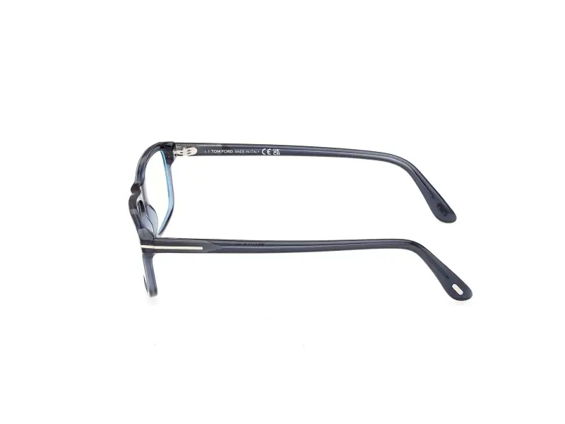 Uomo TOM FORD FT6119-B 090 Montature da vista Acetato Blu Squadrata Normale miniatura 3