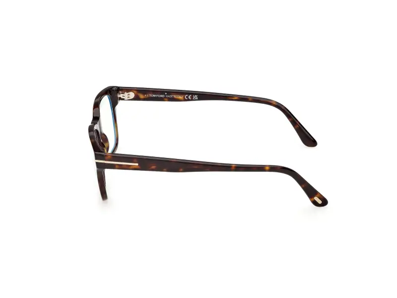 Uomo TOM FORD FT6120-B 052 Montature da vista Acetato Havana Squadrata Normale miniatura 3