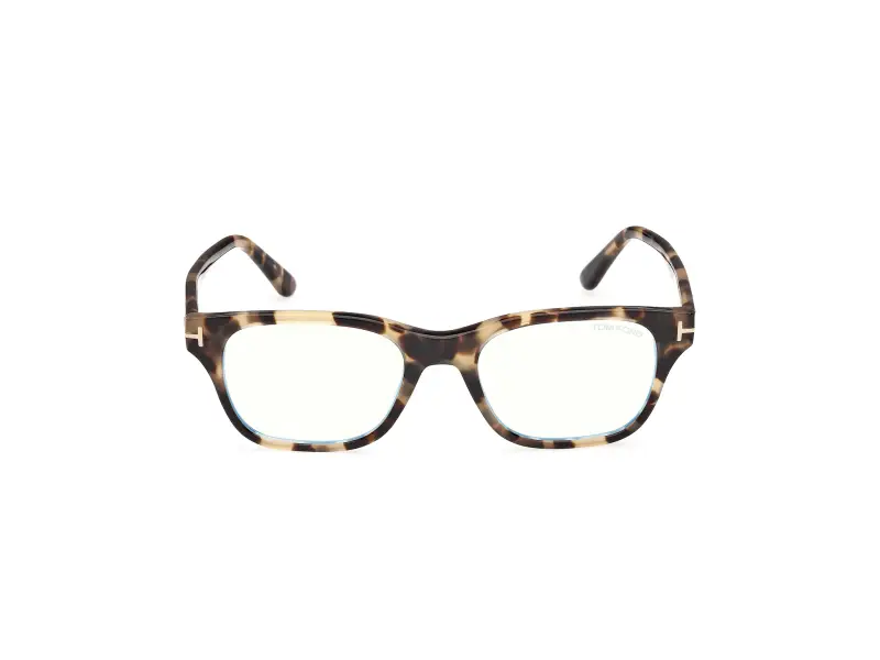 Uomo TOM FORD FT6120-B 055 Montature da vista Acetato Havana Squadrata Normale miniatura 2