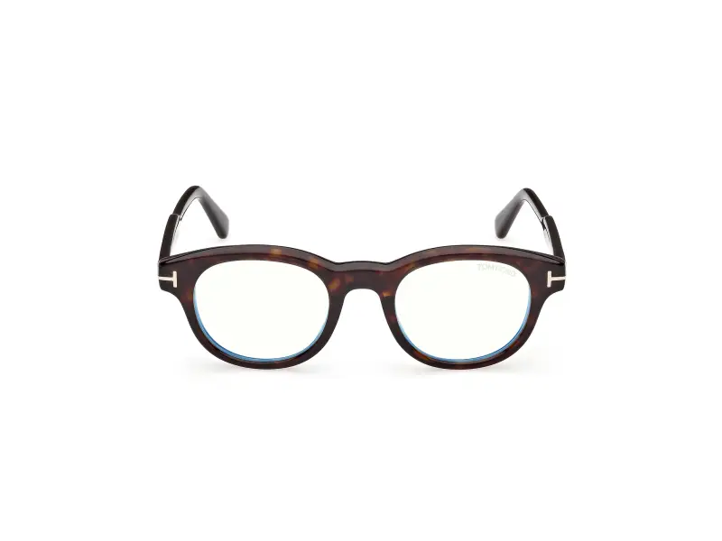 Uomo TOM FORD FT6121-B 052 Montature da vista Acetato Havana Rotonda Normale miniatura 2