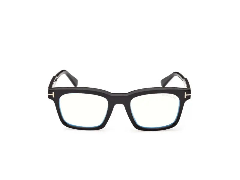 Uomo TOM FORD FT6122-B 001 Montature da vista Acetato Nero Squadrata Normale miniatura 2