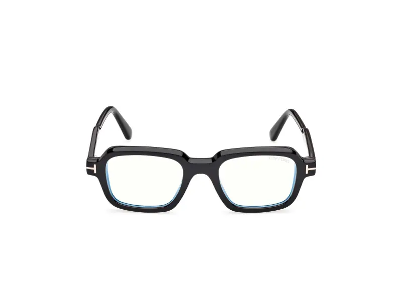 Uomo TOM FORD FT6123-B 001 Montature da vista Acetato Nero Geometrica Normale miniatura 2