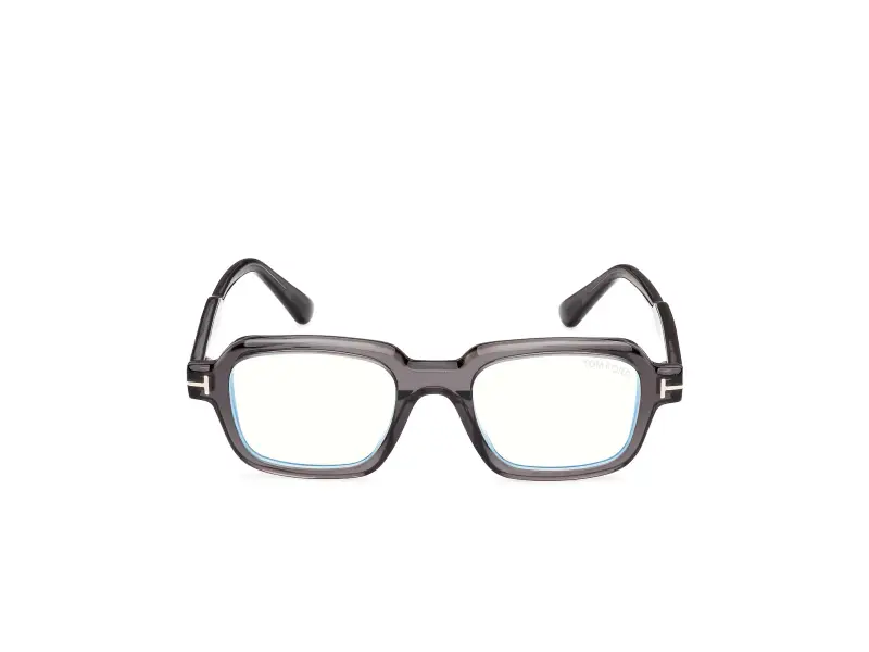 Uomo TOM FORD FT6123-B 020 Montature da vista Acetato Grigio Geometrica Normale miniatura 2