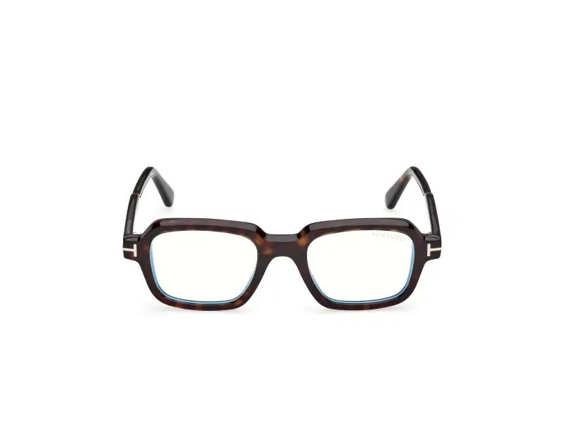 Uomo TOM FORD FT6123-B 052 Montature da vista Acetato Havana Geometrica Normale miniatura 2