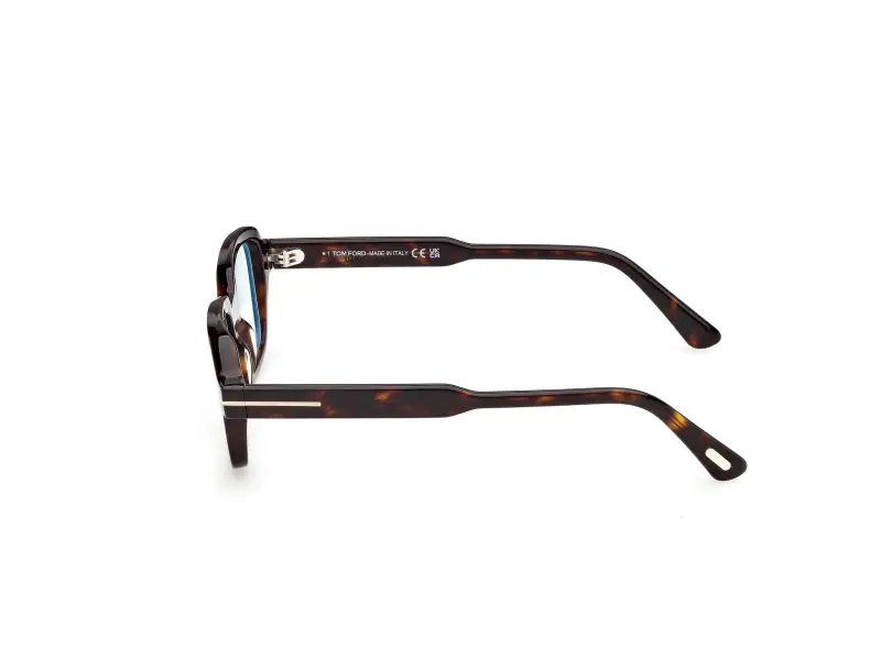 Uomo TOM FORD FT6123-B 052 Montature da vista Acetato Havana Geometrica Normale miniatura 3