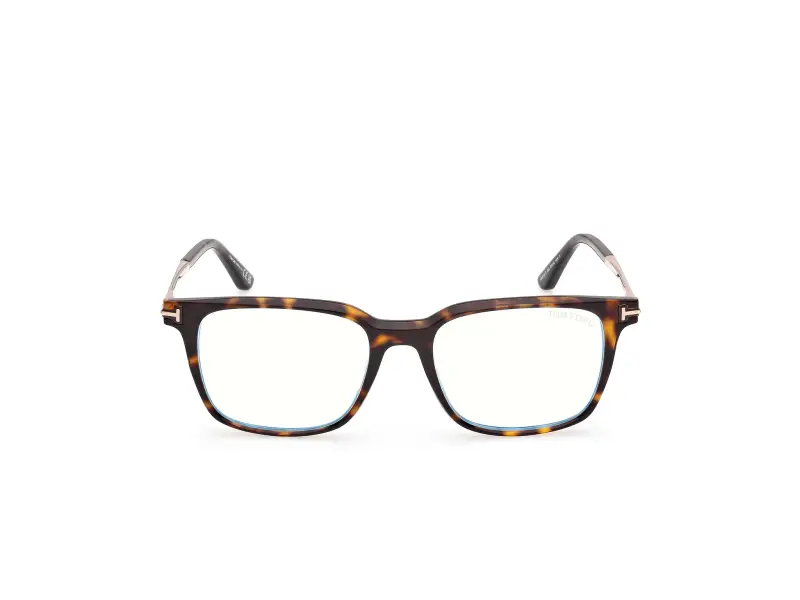 Uomo TOM FORD FT6124-B 052 Montature da vista Acetato Havana Squadrata Normale miniatura 2