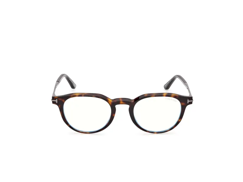 Uomo TOM FORD FT6125-B 052 Montature da vista Acetato Havana Rotonda Normale miniatura 2