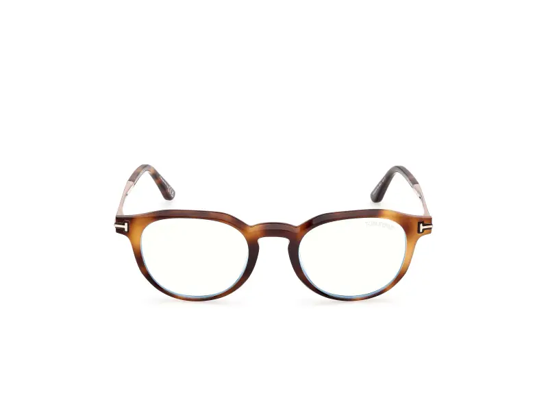 Uomo TOM FORD FT6125-B 053 Montature da vista Acetato Havana Rotonda Normale miniatura 2