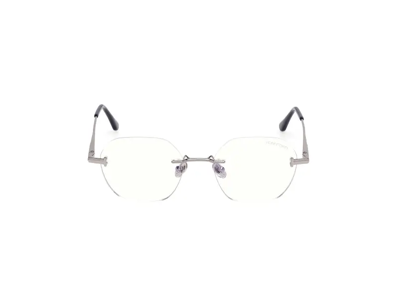 Uomo TOM FORD FT6126-B 014 Montature da vista Metallo Grigio Geometrica Normale miniatura 2