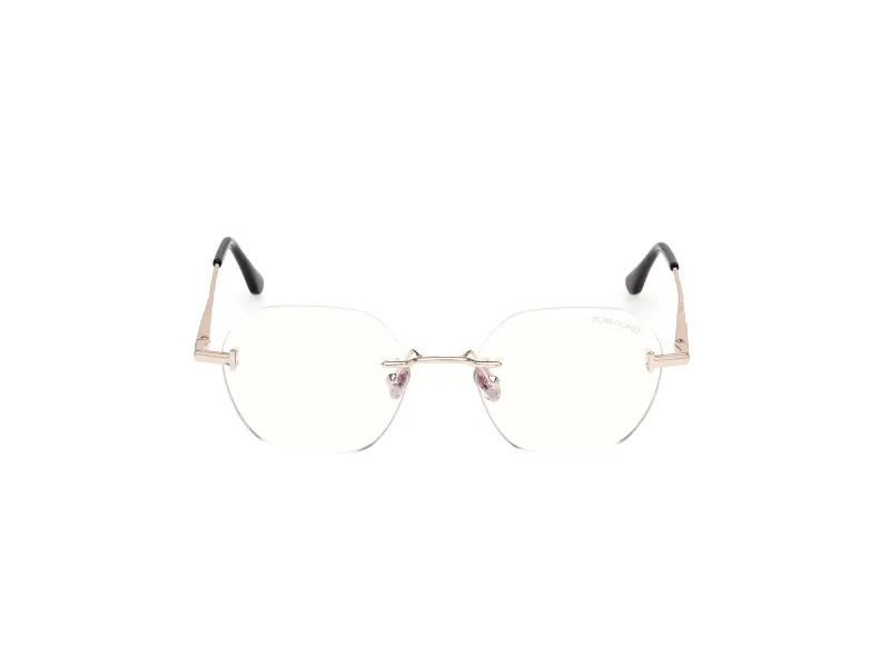 Uomo TOM FORD FT6126-B 028 Montature da vista Metallo Oro Geometrica Normale miniatura 2