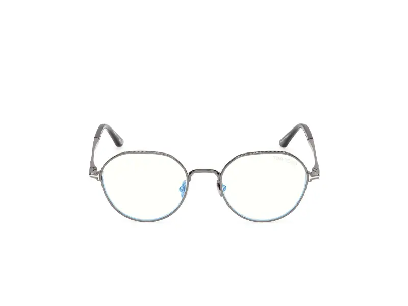 Uomo TOM FORD FT6127-B 008 Montature da vista Metallo Canna di fucile Rotonda Normale miniatura 2