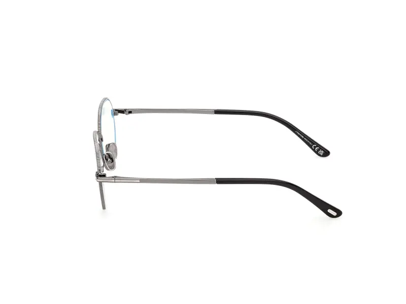 Uomo TOM FORD FT6127-B 008 Montature da vista Metallo Canna di fucile Rotonda Normale miniatura 3