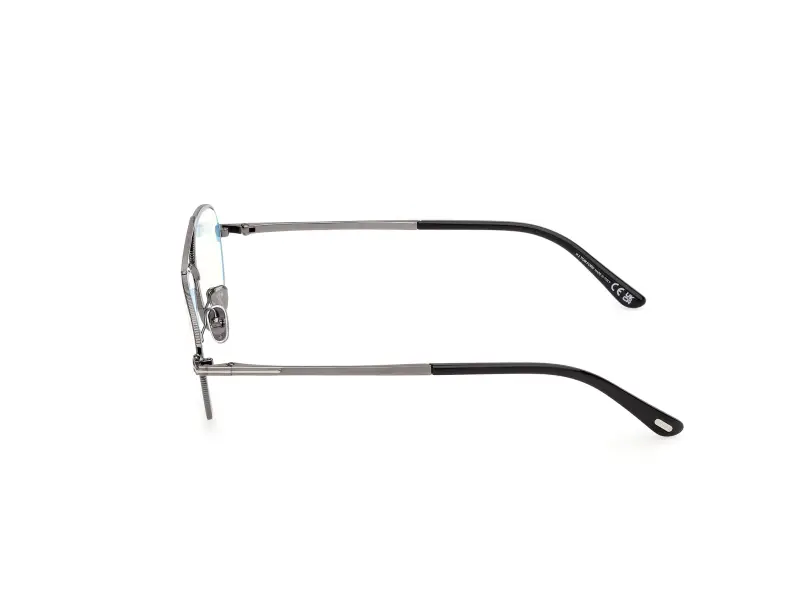 Uomo TOM FORD FT6128-B 008 Montature da vista Metallo Canna di fucile Pilot Normale miniatura 3