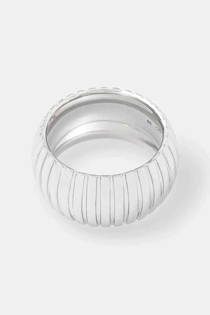 anello in argento Tubogas Ring Medium 101334