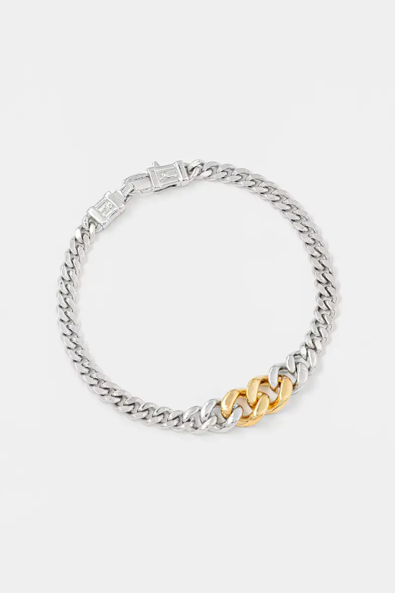 bracciale in argento Dean Bracelet Duo donna 101252 Oro