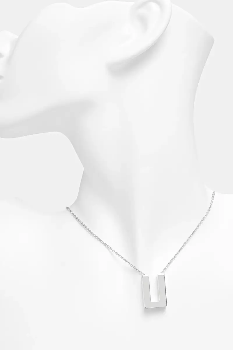 collana d'argento Square Pendant 101427 miniatura 3