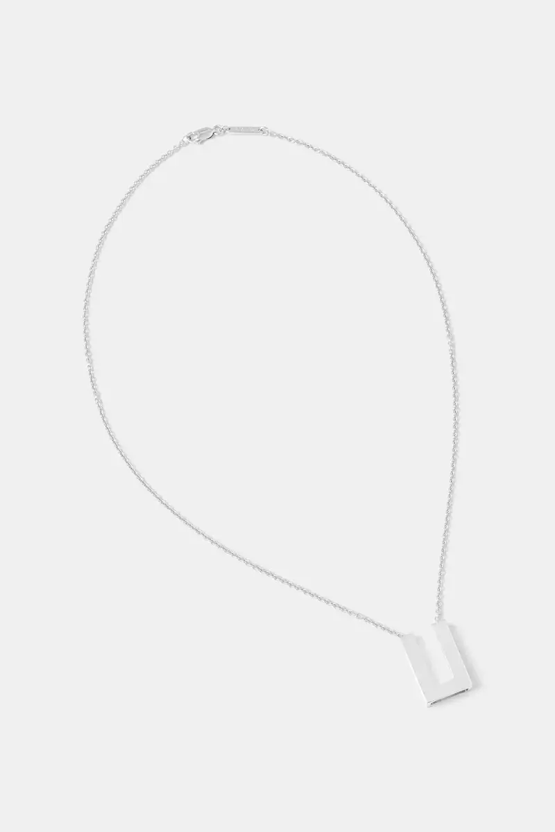 collana d'argento Square Pendant 101427