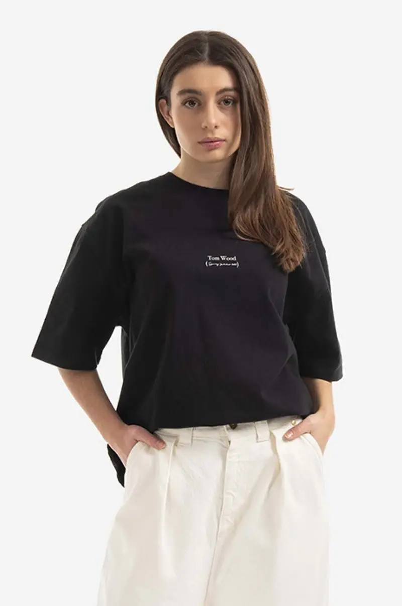 Tom Wood T-shirt Nero 2252667
