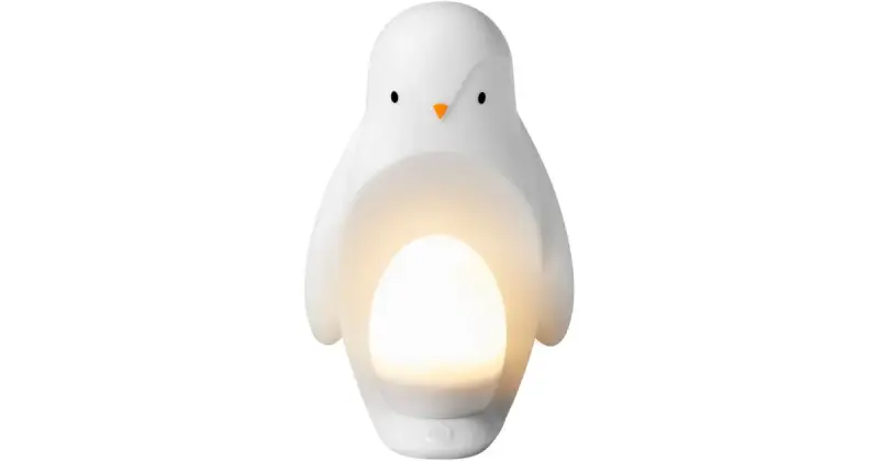 pinguino luce notturna 2 in 1