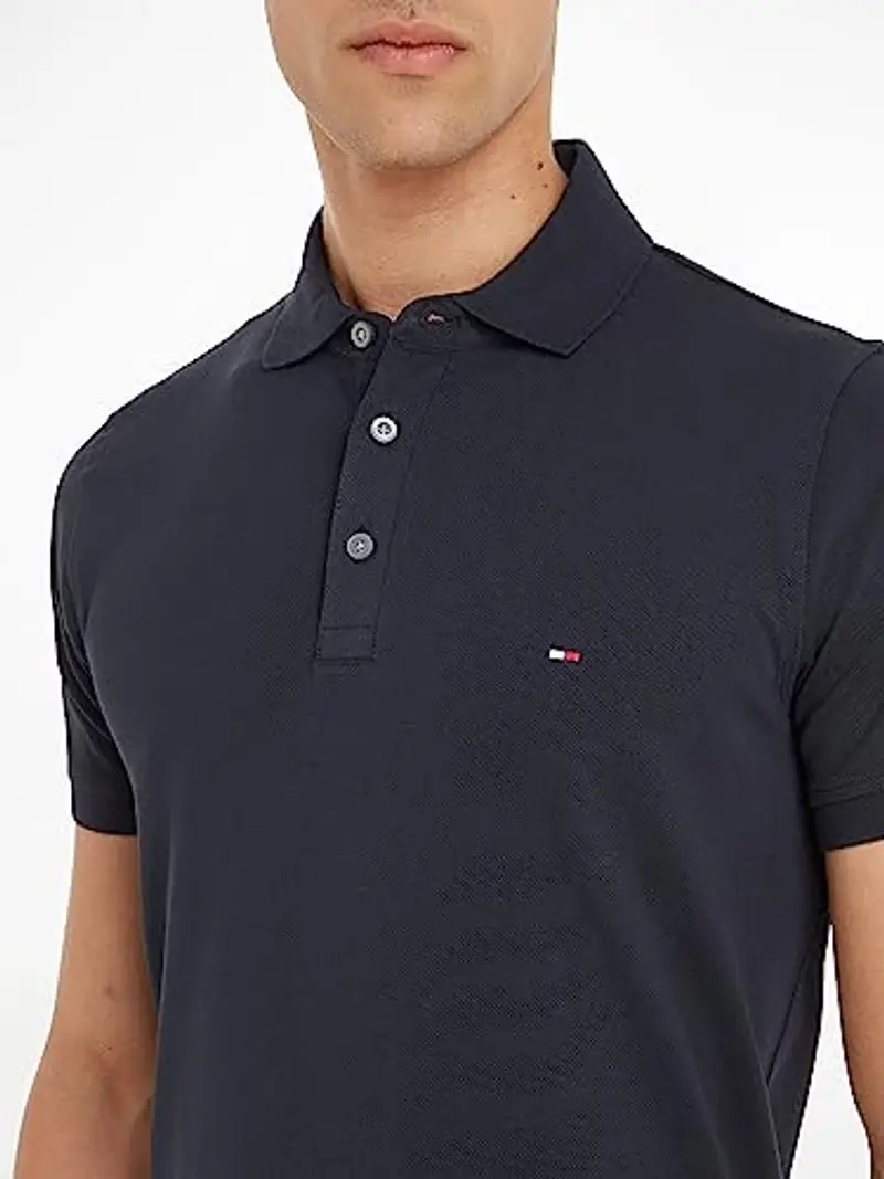 Tommy Hilfiger Polo Uomo Blu 961029 miniatura 3