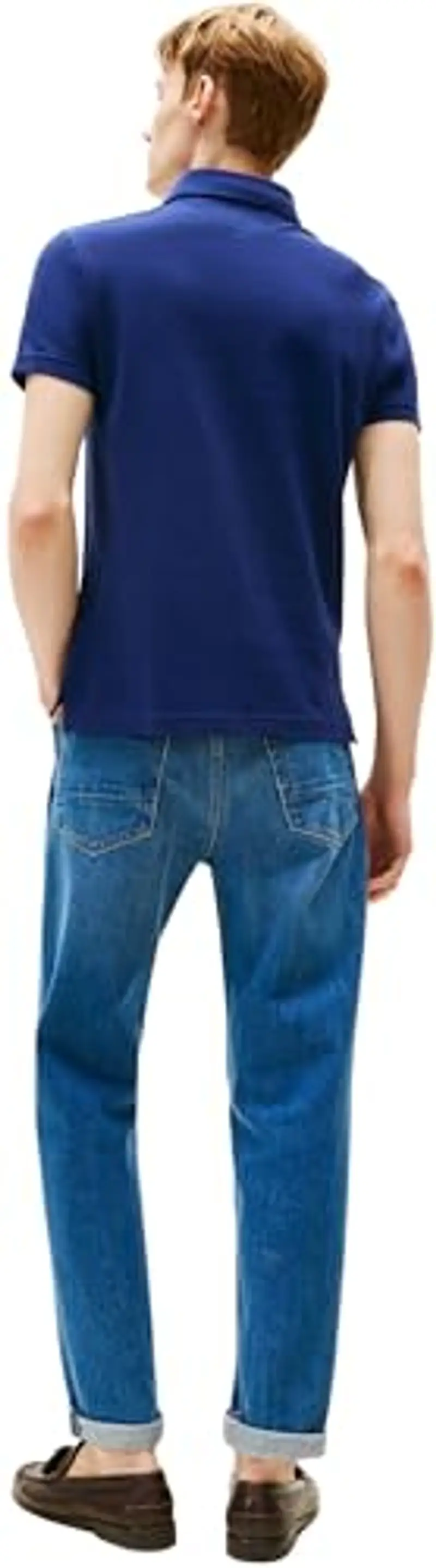 Tommy Hilfiger Polo Uomo Blu 940713 miniatura 2