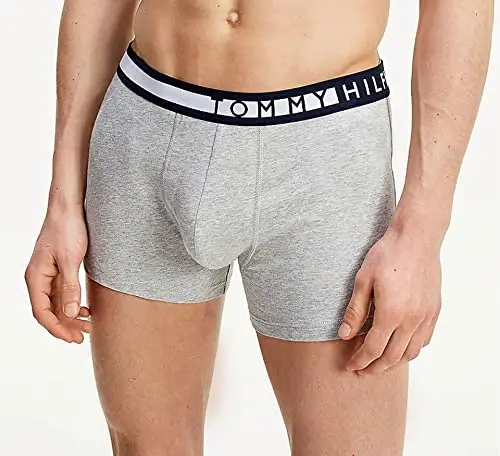 Tommy Hilfiger 3P Trunk Wb UM0UM01234, Uomo, Arancione (PVHBLACK/PVHWHITE/GREYHTR), XXL miniatura 2