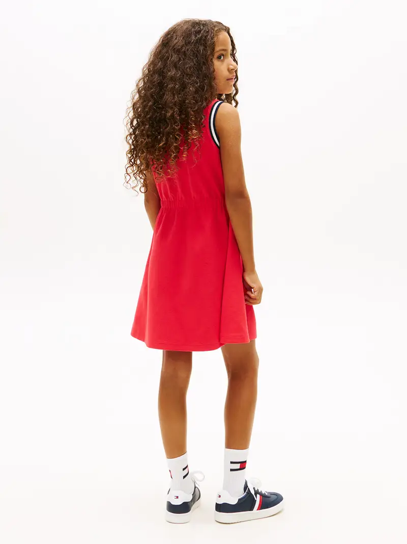 Abito marino / rosso / bianco miniatura 3