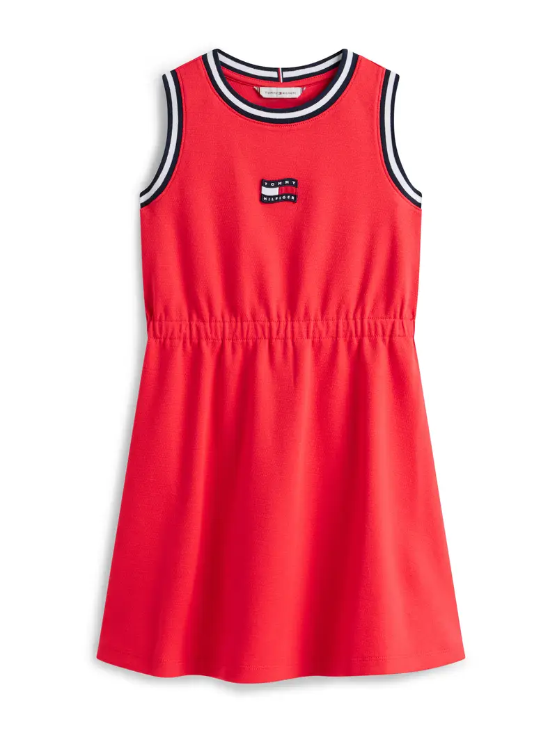 Abito marino / rosso / bianco