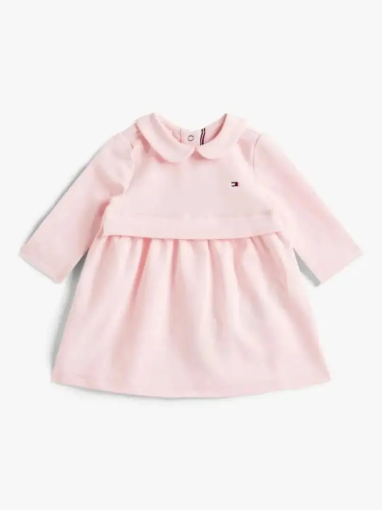 abito rosa neonata mini logo