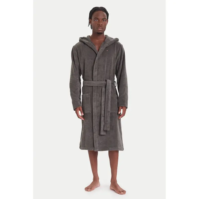 Accappatoio Icon Hooded Bathrobe 2S87905573 Grigio