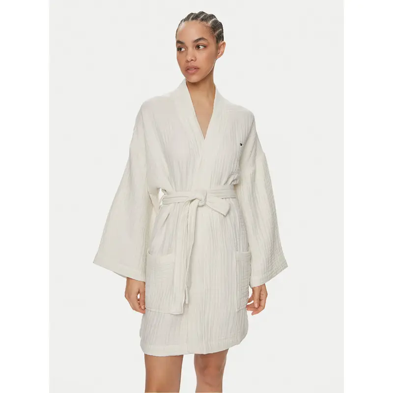 Accappatoio UW0UW05275 Écru Écru