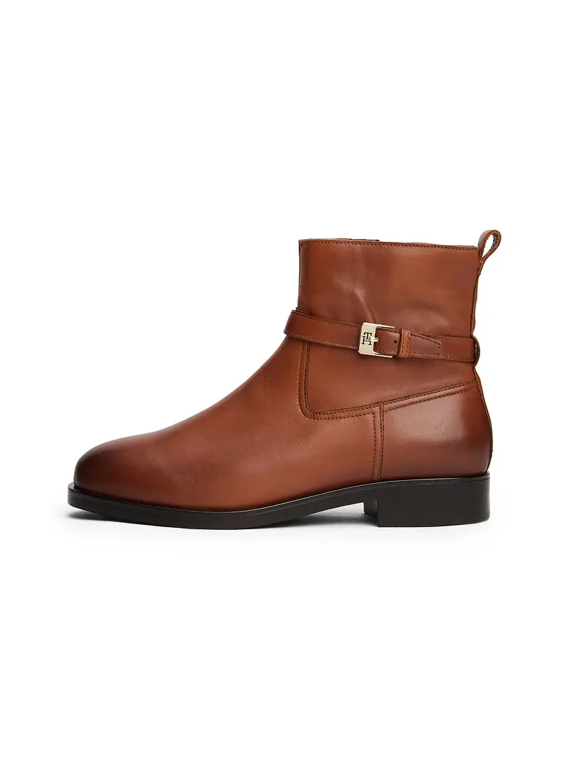 Ankle boots cognac