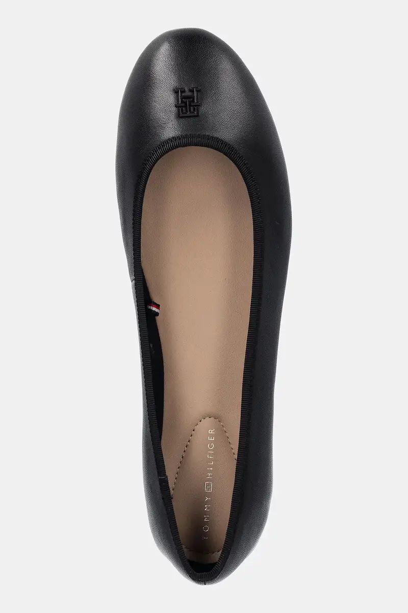 Tommy Hilfiger Ballerine Nero 3151128 miniatura 4
