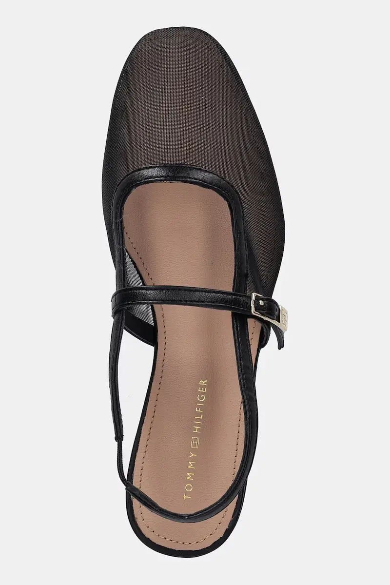 Tommy Hilfiger Ballerine Nero 3152176 miniatura 4